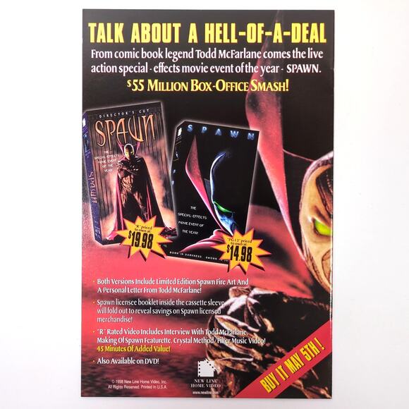 Spawn Book of Souls 1998 One-Shot Image Comics Greg Capullo NM VF - Picture 2 of 4